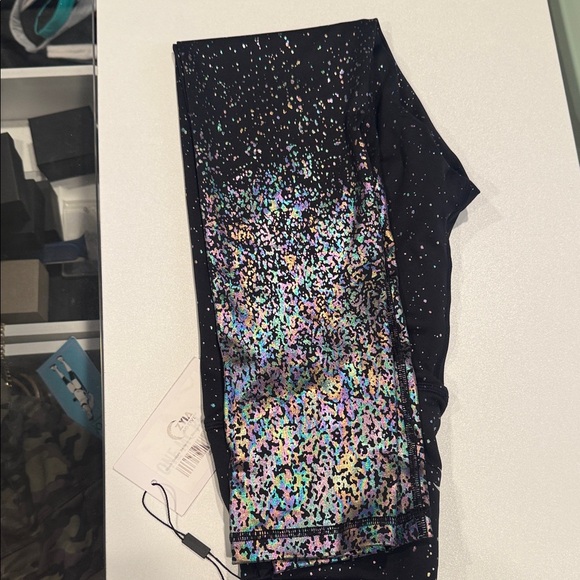 Ziya active Multicolor Sparkle Leggings. NWT. - Picture 4 of 6